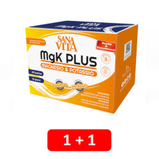SANAVITA MgK PLUS kalis + magnis (2 pakuotės už 12.90 EUR)