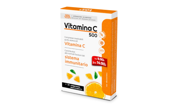 SANAVITA VITAMINA C 500 mg *