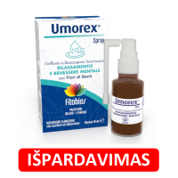 UMOREX nervų sistemai ir atsipalaidavimui (ispardavimas) UMOREX nervų sistemai ir atsipalaidavimui (ispardavimas)