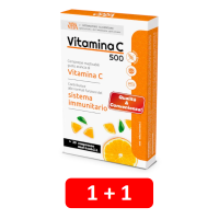 VITAMINA C 500 mg (2 pakuotės už 9.90 EUR)