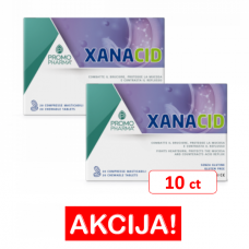 XANACID nuo rėmens 20 tablečių (2 pakuotės už 13.00 EUR)
