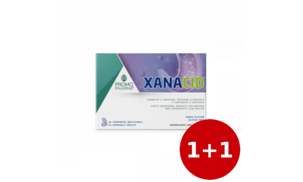 Xanacid 20 tablečių (2 pakuotės)